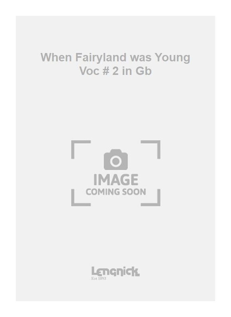 When Fairyland was Young Voc # 2 in Gb
